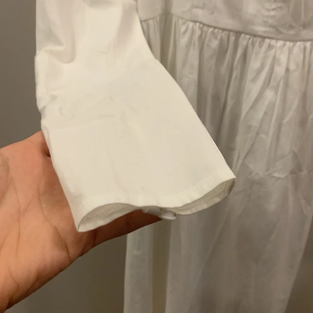 Reformation Luce Corset drop waist Dress White size 2 bridal - Picture 8 of 16
